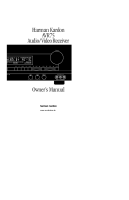 Harman-Kardon AVR-75-Owners-Manual